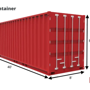 40ft Standard 1 Trip Shipping Container (40ST1TRIP)