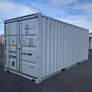 20ft Light Grey One Trip Shipping Container - Image 2