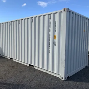 20ft Light Grey One Trip Shipping Container - Image 3