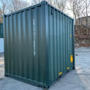 10ft green High Cube shipping container - Image 7
