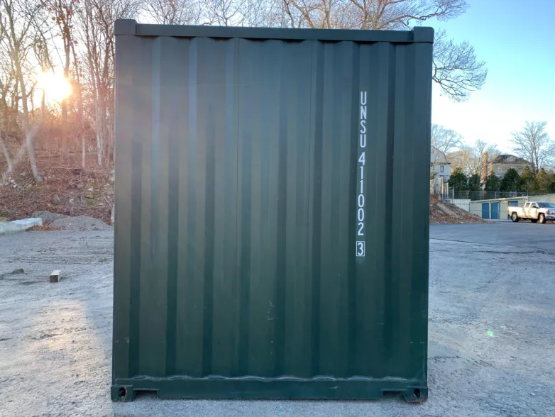 10ft green High Cube shipping container - Image 6
