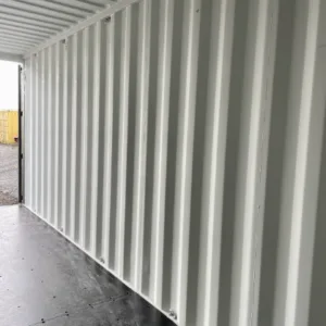 20ft Light Grey One Trip Shipping Container - Image 5