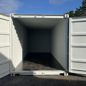 20ft Light Grey One Trip Shipping Container - Image 8
