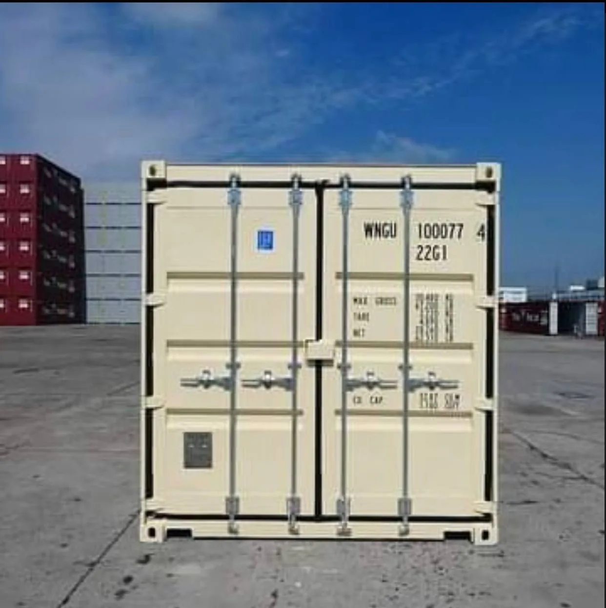 20ft Shipping OpenMesh floor Bunded Containers - Image 2