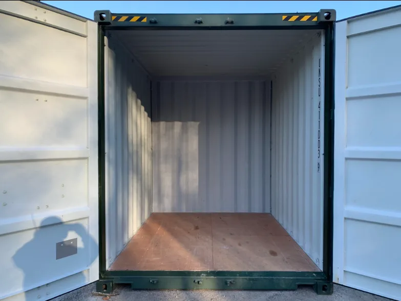10ft green High Cube shipping container - Image 10