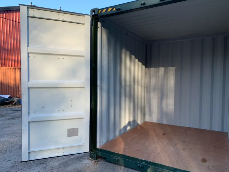 10ft green High Cube shipping container - Image 12